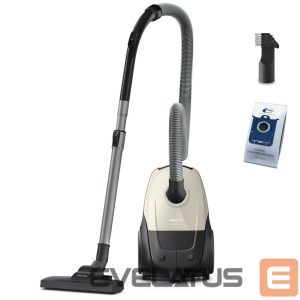 Tolmuimeja Philips  Vacuum Cleaner||Input power 800 W|Dust capacity 3 L|Cylinder vacuum|Cleaning type Dry|Dust container Dust bag|Colour Black/Beige|XD1101/10 