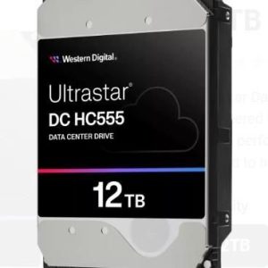 Kõvaketas HDD Western Digital  HDD| ULTRASTAR|Ultrastar DC HC555|12TB|512 MB|7200 rpm|3,5"|0B48720 