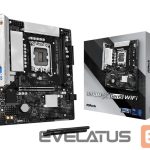Intel protsessori emaplaat Asrock  Mainboard||LGA 1851 (Socket V1)|RAM DDR5-SDRAM|2xSlots|H810M-XGEN5WIFI 