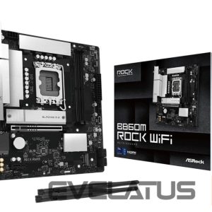 Intel protsessori emaplaat Asrock  Mainboard||Intel B860|LGA 1851 (Socket V1)|micro ATX|RAM DDR5-SDRAM|2xSlots|Wi-Fi Yes|Bluetooth Yes|1xNumber of M.2 (M) slots|B860MROCKWIFI 