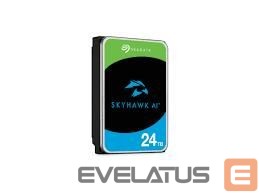 Kõvaketas HDD SeaGate  HDD||SkyHawk AI|24TB|SATA 3.0|256 MB|7200 rpm|Discs/Heads 10/20|3,5"|ST24000VE002 