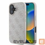 Tagakaaned Guess  Guess 4G Classic iPhone 16 Case - Pink 
