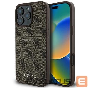 Muu telefoni lisavarustus Guess  Guess 4G Classic iPhone 16 Pro Max Case - Brown 