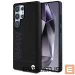 Muud kaubad BMW  BMW Leather Big Wordmark Case for Samsung Galaxy S25 Ultra - Black 