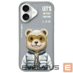Muud kaubad Nimmy  Nimmy Cool&Cute 2.0 Bear Case for iPhone 16 - Gray 