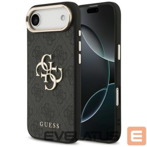 Muud kaubad Guess  Guess 4G Big 4G Classic Logo Case for iPhone Air - Black and Gold 