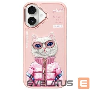 Muud kaubad Nimmy  Nimmy Cool&Cute 2.0 Cat Case for iPhone 16 - Pink 