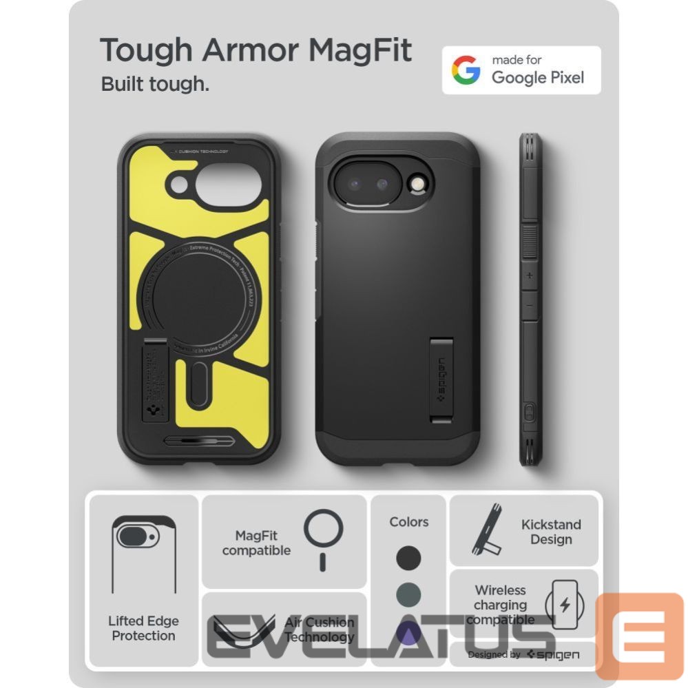 Muud kaubad Spigen Spigen Tough Armor Mag MagSafe case for Google Pixel 10A - black