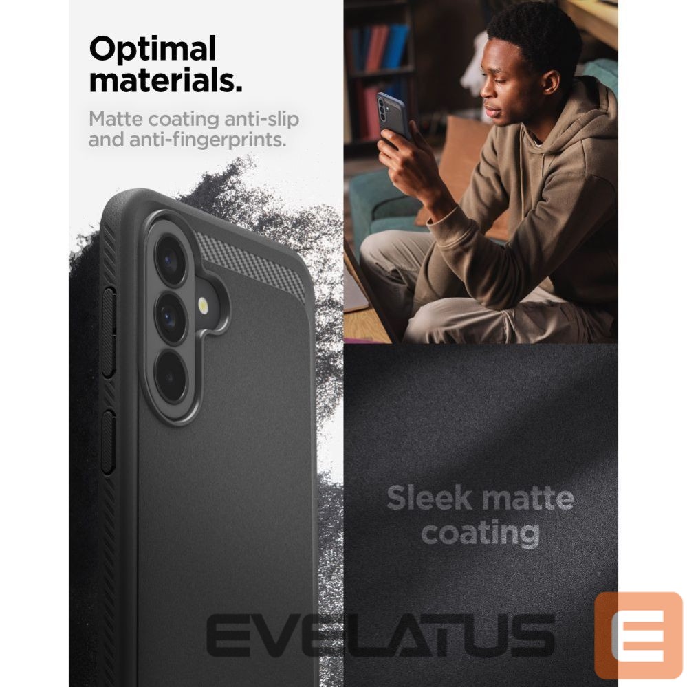 Muud kaubad Spigen Spigen Rugged Armor Case for Samsung Galaxy A37 5G - Black