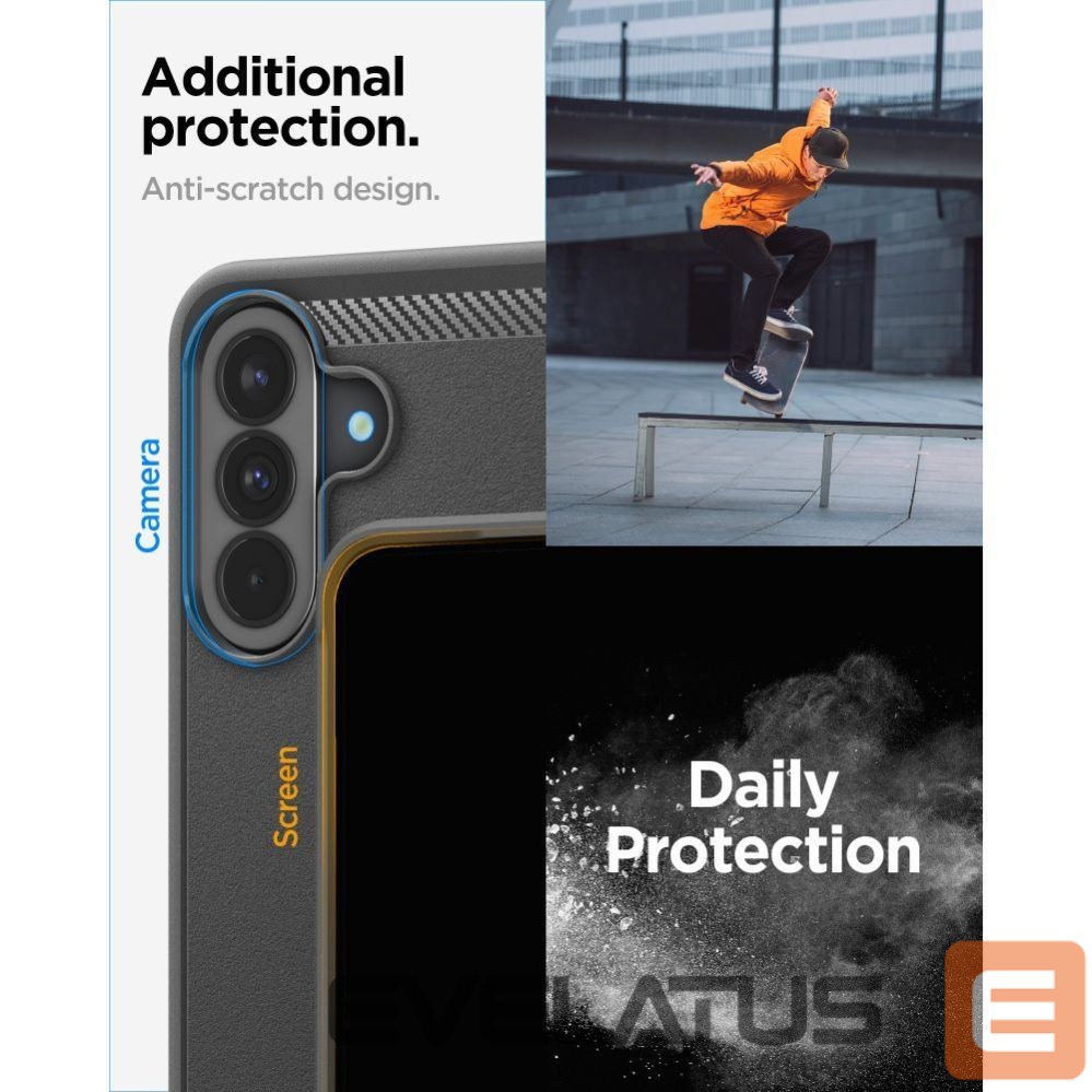 Muud kaubad Spigen Spigen Rugged Armor Case for Samsung Galaxy A37 5G - Black