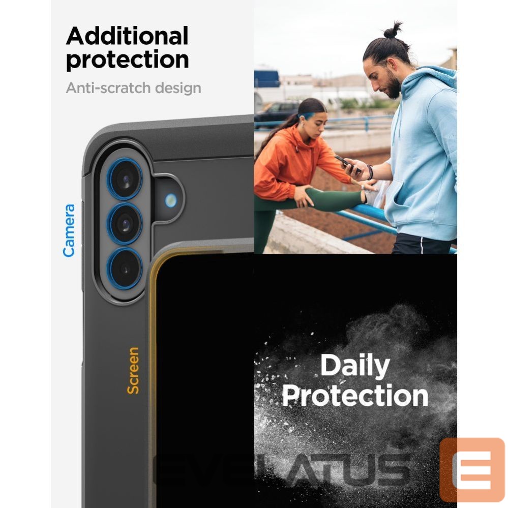 Muud kaubad Spigen Spigen Rugged Armor Case for Samsung Galaxy A37 5G - Black