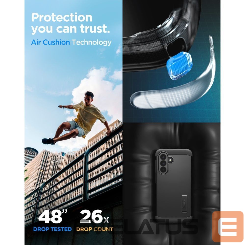 Muud kaubad Spigen Spigen Rugged Armor Case for Samsung Galaxy A37 5G - Black