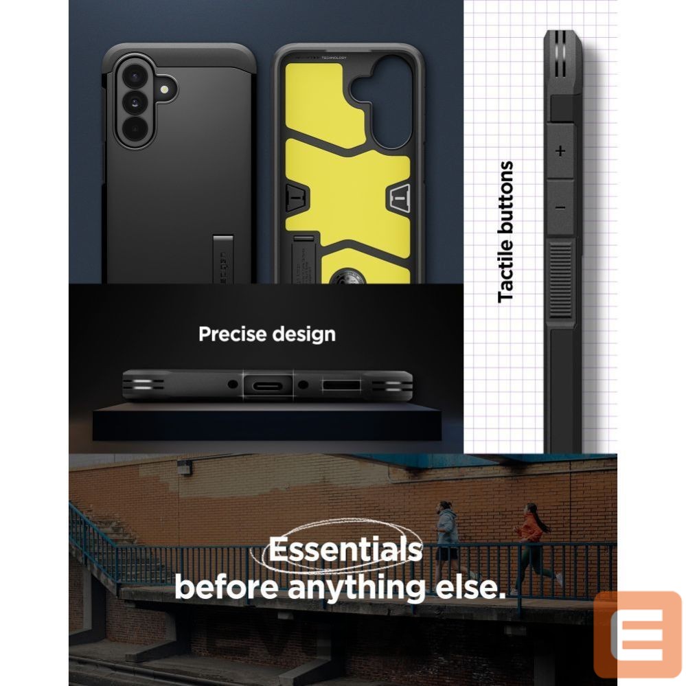 Muud kaubad Spigen Spigen Rugged Armor Case for Samsung Galaxy A37 5G - Black