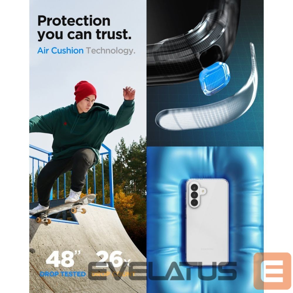 Muud kaubad Spigen Spigen Liquid Crystal Case for Samsung Galaxy A37 5G - Transparent