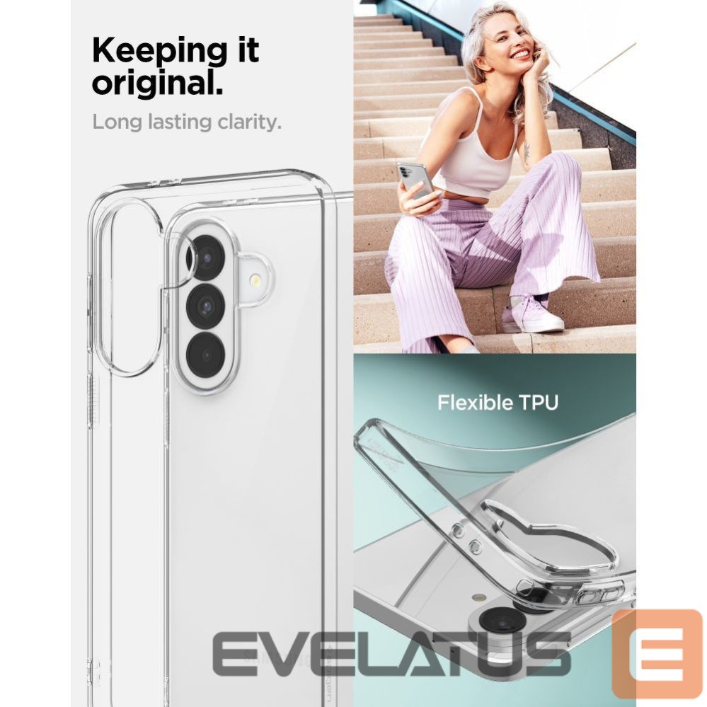 Muud kaubad Spigen Spigen Liquid Crystal Case for Samsung Galaxy A37 5G - Transparent