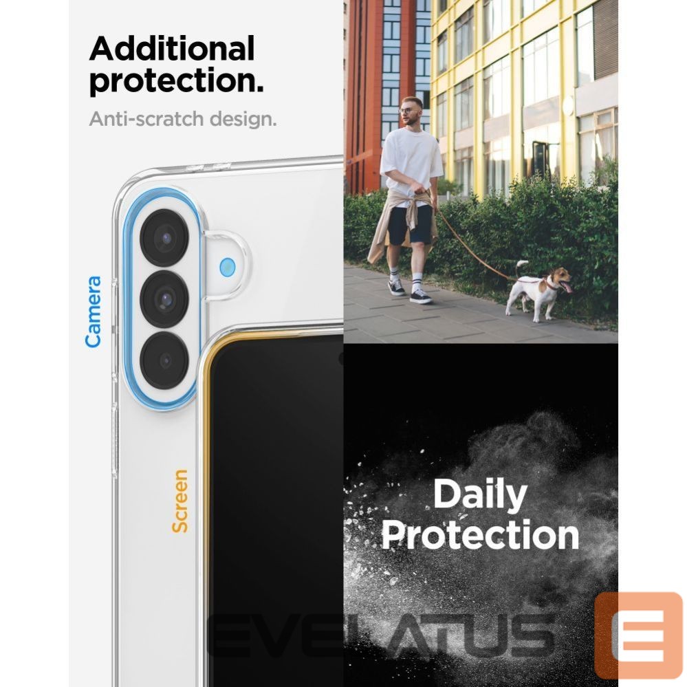 Muud kaubad Spigen Spigen Liquid Crystal Case for Samsung Galaxy A37 5G - Transparent