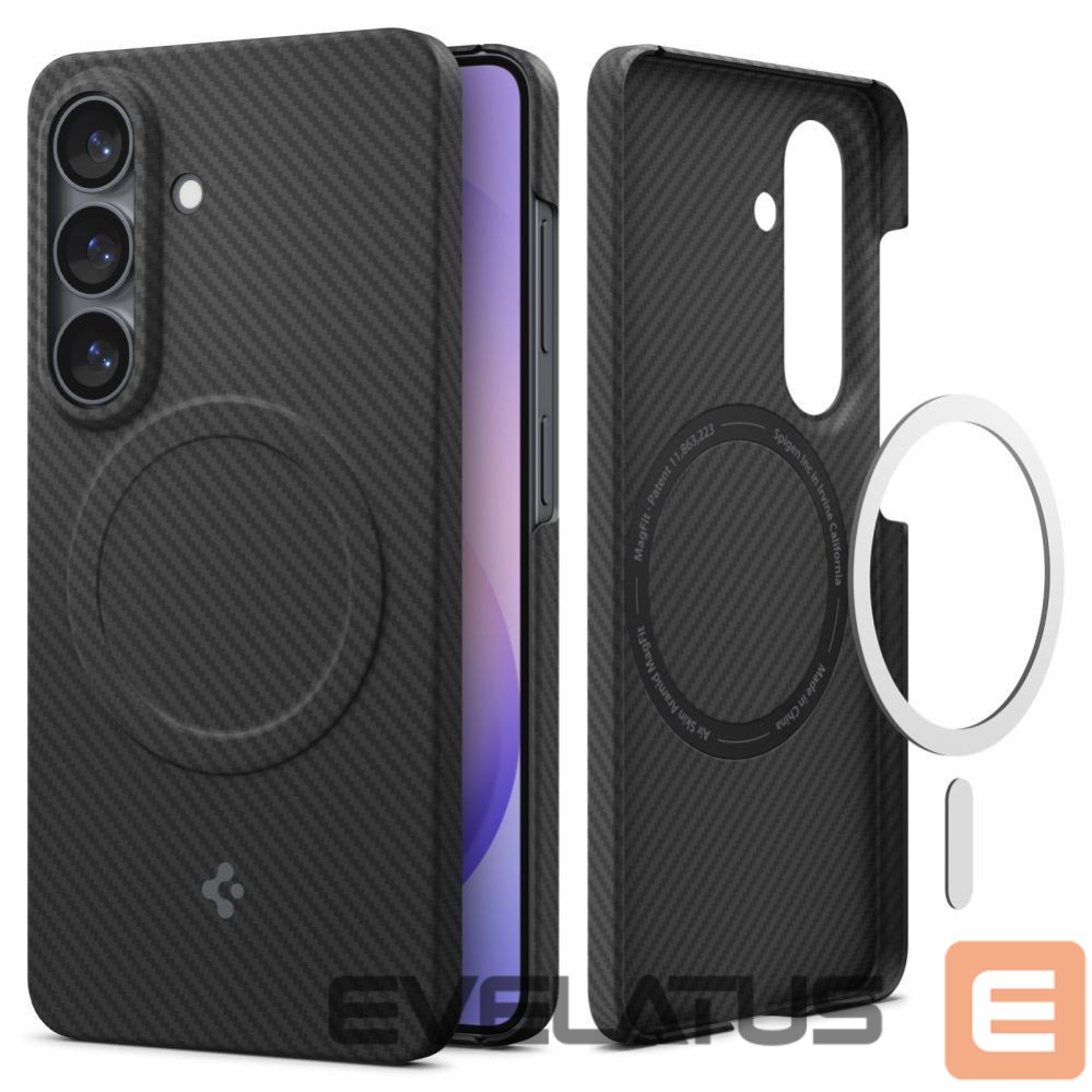 Muud kaubad Spigen Spigen AirSkin Aramid Mag MagSafe Case for Samsung Galaxy S26 - Black
