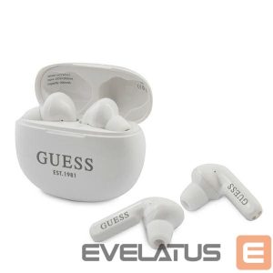 Muud kaubad Guess  Guess GUTWS1CWHTWS Bluetooth Wireless Headphones - White 