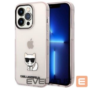 Muud kaubad Karl Lagerfeld  Karl Lagerfeld Choupette Body Case for iPhone 14 Pro Max - Pink 
