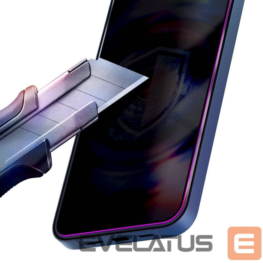 Muud kaubad 3MK 9H tempered glass with 3mk HardGlass Max Privacy filter for iPhone 15 Pro Max