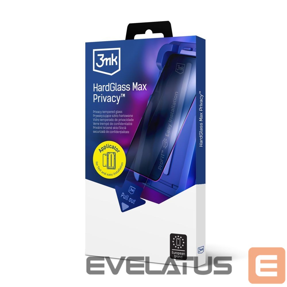 Muud kaubad 3MK 9H tempered glass with 3mk HardGlass Max Privacy filter for iPhone 16 Pro Max
