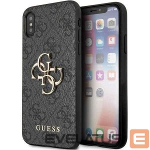 Muud kaubad Guess  Guess 4G Big Metal Logo iPhone X/XS Case - Gray 