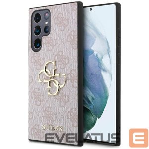 Muud kaubad Guess  Guess Silicone Vintage Gold Logo Case for iPhone 14 / 15 Plus - Purple 