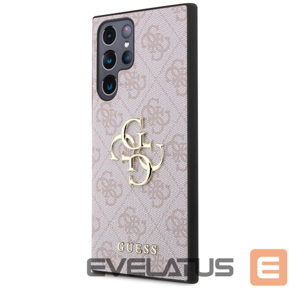 Muud kaubad Guess Guess Silicone Vintage Gold Logo Case for iPhone 14 / 15 Plus - Purple