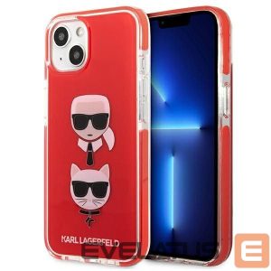 Muud kaubad Karl Lagerfeld  Karl Lagerfeld Transparent Karl & Choupette Case for iPhone 13 Pro / 13 - Transparent 