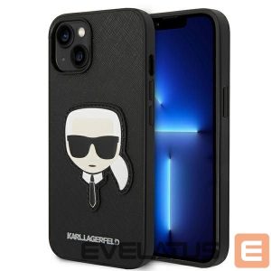 Muud kaubad Karl Lagerfeld  Karl Lagerfeld Puffy Ikonik Pin Case for iPhone 14 / 15 / 13 - Black 