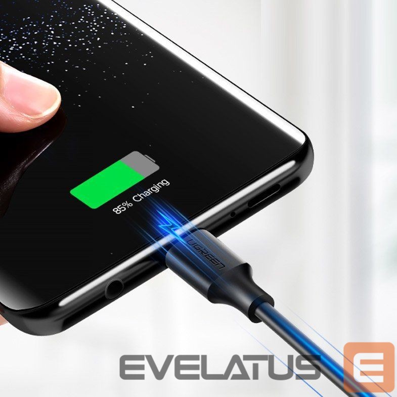 Kaabel Ugreen Ugreen US184 20882 USB-A 3.0 / USB-C 3A cable 1m - black