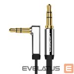 Kaabel Ugreen  Ugreen flat cable AUX audio cable 3.5 mm mini jack 2m silver (10599) 