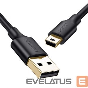 Kaabel Ugreen  Ugreen cable USB - mini USB cable 480 Mbps 3 m black (US132 10386) 
