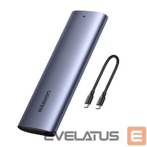 Kaabel Ugreen  Ugreen M.2 SSD bay USB 3.2 Gen 2 drive (SuperSpeed USB 10 Gbps) + USB Type C cable 0.5m gray (CM400 10902) 