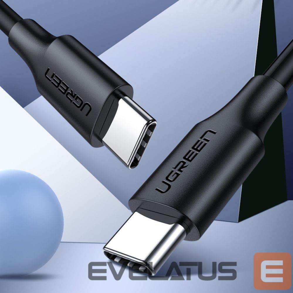 Kaabel Ugreen Ugreen US286 USB-C - USB-C PD QC 3A 480Mb/s 2m Cable - Black