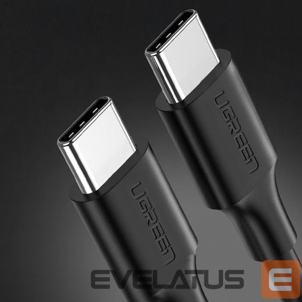Kaabel Ugreen Ugreen US286 USB-C - USB-C PD QC 3A 480Mb/s 2m Cable - Black