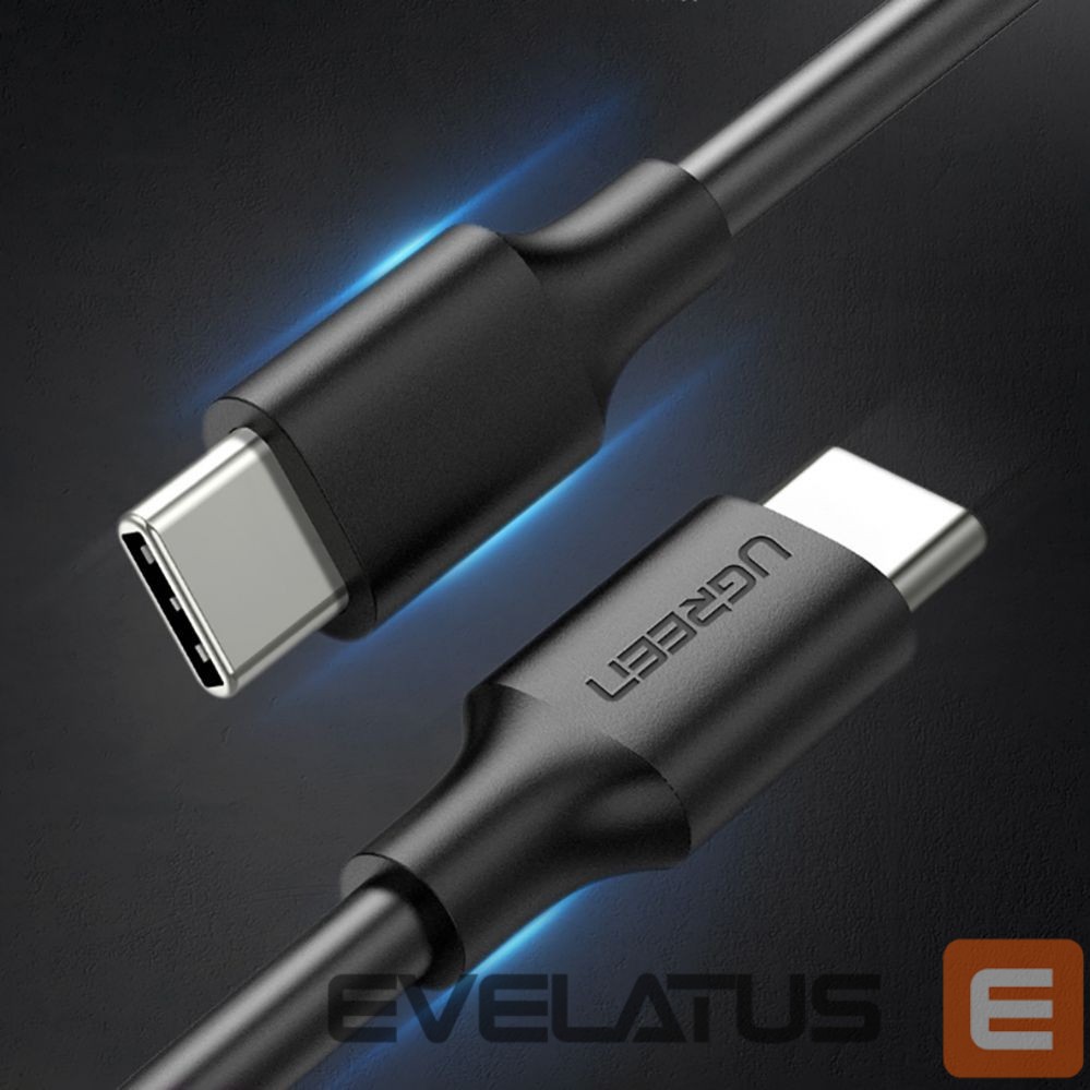 Kaabel Ugreen Ugreen US286 USB-C - USB-C PD QC 3A 480Mb/s 2m Cable - Black