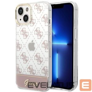 Tagakaaned Guess  Guess GUHCP14MHG4MHP iPhone 14 Plus 6.7 "pink / pink hardcase 4G Pattern Script 