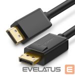 Üleminek Ugreen  Ugreen DP102 10244 DisplayPort 1.2 4K / DisplayPort 1.2 4K Cable 1 m - Black 