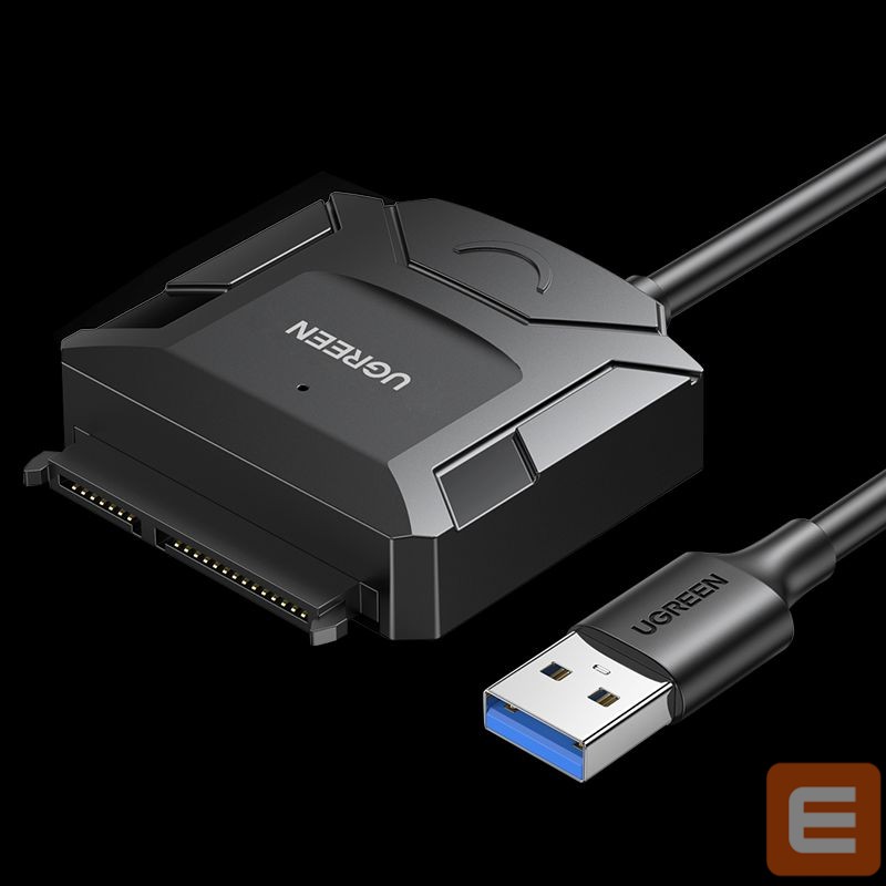 Muu telefoni lisavarustus Ugreen Ugreen adapter cable for 2.5'' / 3.5'' drive (USB-A 3.0 - SATA) black (CR108)