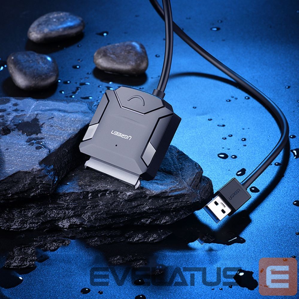 Muu telefoni lisavarustus Ugreen Ugreen adapter cable for 2.5'' / 3.5'' drive (USB-A 3.0 - SATA) black (CR108)