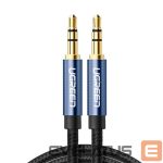 Kaabel Ugreen  Ugreen AUX audio cable straight minijack 3.5 mm 1m blue (AV112) 