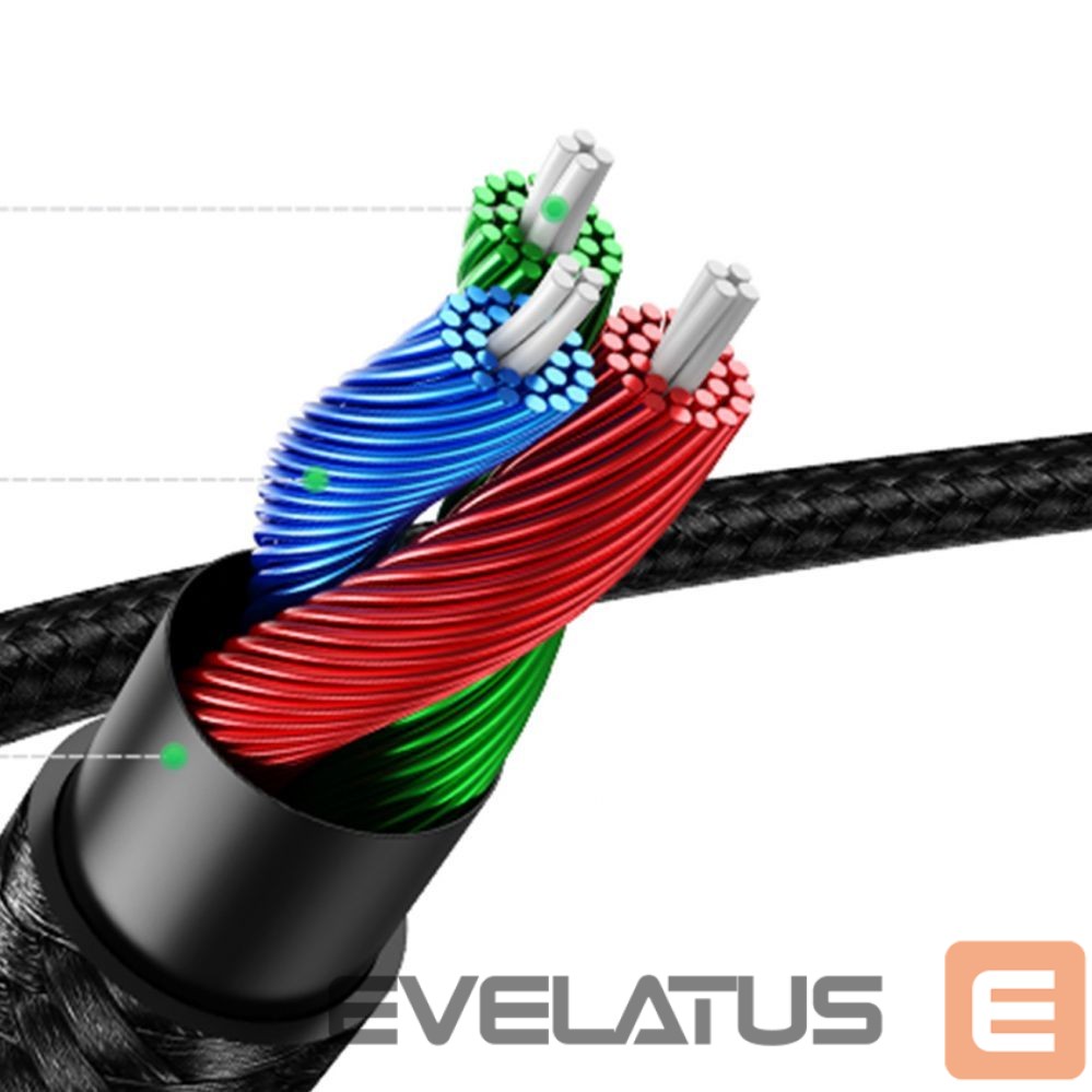 Kaabel Ugreen Ugreen AUX audio cable straight minijack 3.5 mm 1m blue (AV112)