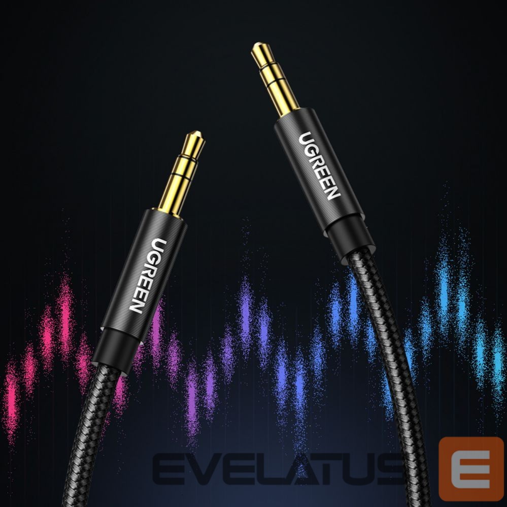Kaabel Ugreen Ugreen AUX audio cable straight minijack 3.5 mm 1m blue (AV112)