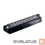 Autotarvikud Ugreen  Ugreen car telephone number plate black (LP178) 