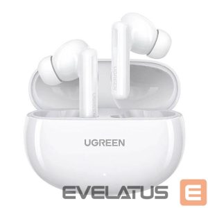 Kõrvaklapid Ugreen  Ugreen HiTune T6 wireless headphones with ANC function + USB-A - USB-C cable - white 