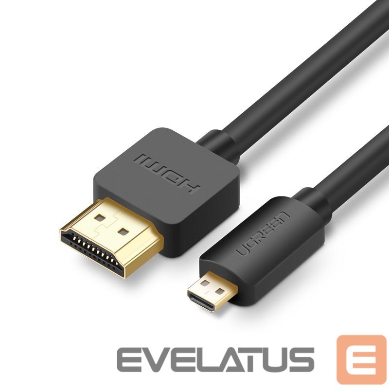 Kaabel Ugreen Ugreen HD127 micro HDMI - HDMI 2.0 4K 60Hz cable 1 m - black