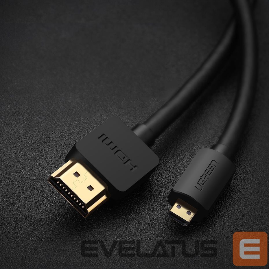 Kaabel Ugreen Ugreen HD127 micro HDMI - HDMI 2.0 4K 60Hz cable 1 m - black