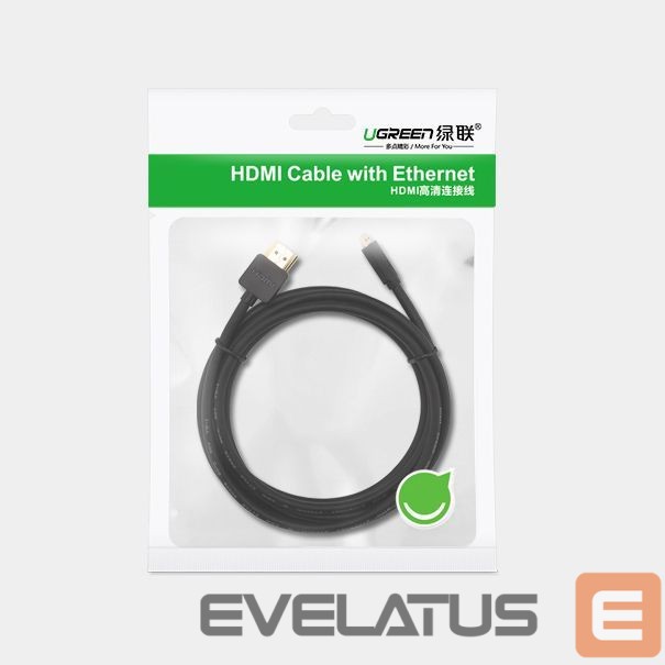Kaabel Ugreen Ugreen HD127 micro HDMI - HDMI 2.0 4K 60Hz cable 1 m - black