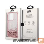 Tagakaaned Karl Lagerfeld  Karl Lagerfeld KLHCP14XLBKLCP iPhone 14 Pro Max 6.7 "pink / pink hardcase Liquid Glitter Big KL 